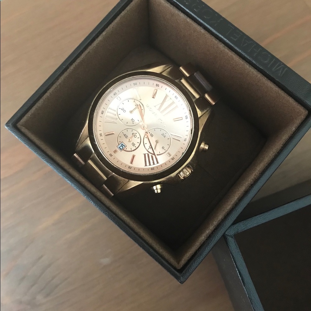 Michael Kors Rose Gold Watch